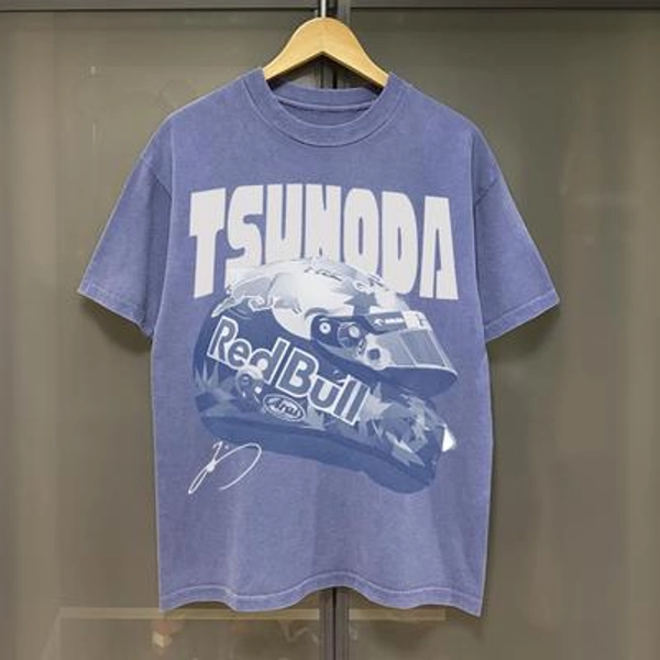Yuki Tsunoda Vintage T-Shirt, RedBull F1 Racing Shirt, Formula 1 Retro Tee, Motorsport Apparel, Formula One Merch, Gift for Tsunoda Fan