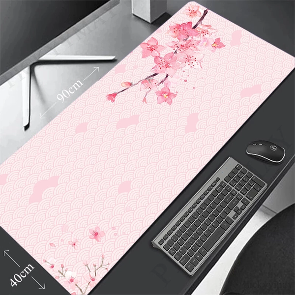 Pink Sakura Mouse Pad XXL