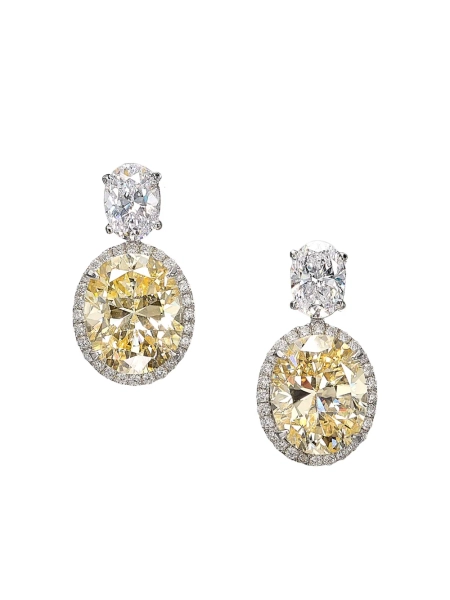 Anabela Chan 14kt Celestial Halo diamond earrings