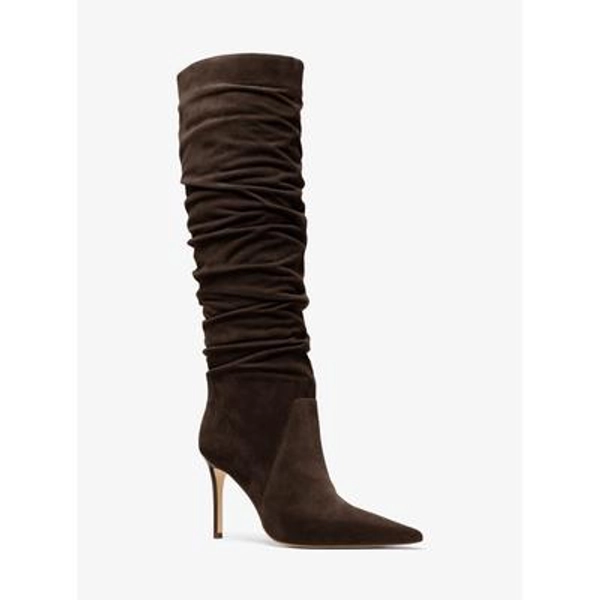 Michael Kors Dawn Suede Boot in Brown - size 7 by MICHAEL Michael Kors