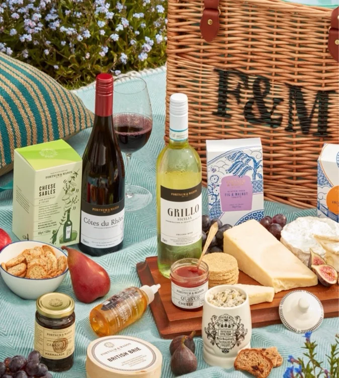 Fortnum & Mason Cheese & Wine Hamper