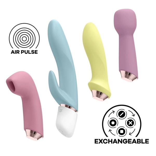 Sada SATISFYER MARVELOUS FOUR farebná