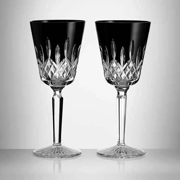 Waterford Lismore Black Goblets