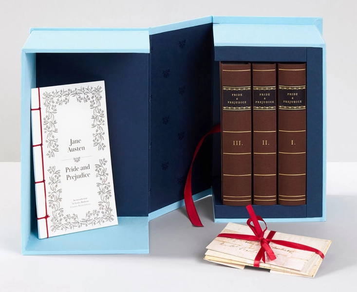 Pride and Prejudice (British Library Deluxe Facsimile Edition): A Novel. In Three Volumes.|Hardcover