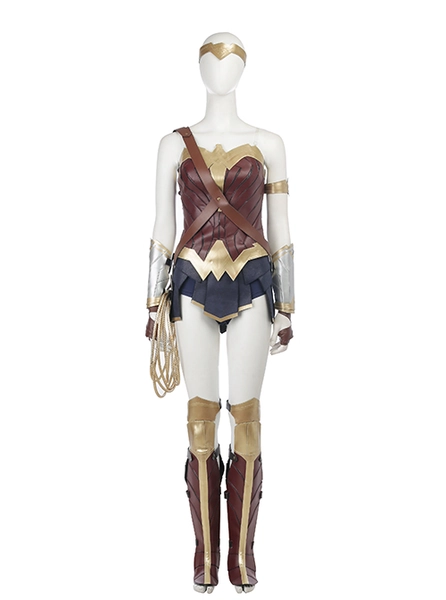 Justice League Wonder Woman Diana Prince Upgraded Version Halloween Cosplay Costume Skirt With Safety Pants - Magic Wardrobes