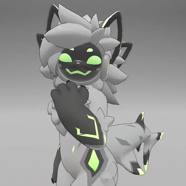Chibigen - Kemono VRChat Protogen Furry Model/Avatar by TheRPGslayer on Jinxxy