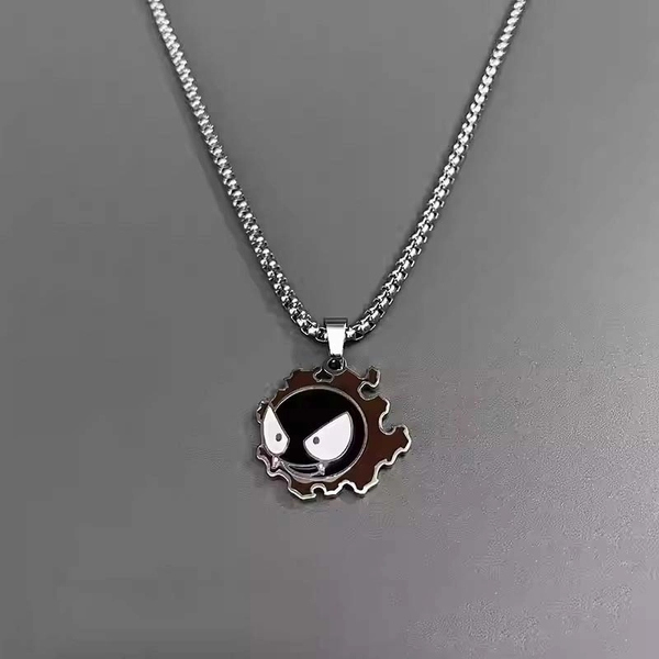 Gastly Necklace Ghost Pokemon Jewelry 60cm Chain