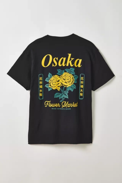 Osaka Japan Flower Market Graphic Tee