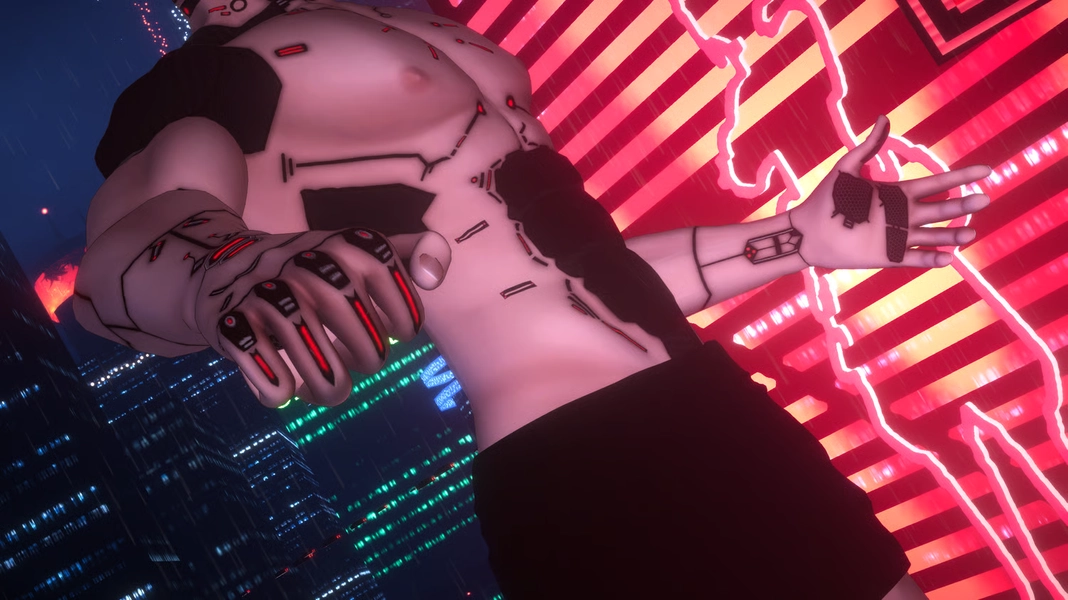 Cybernetic Tattoo Set Akii Base v2