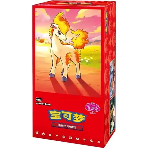 Pokemon TCG - Gem Pack Vol. 4 Chinese - 1 Booster Box (18 Boosters)
