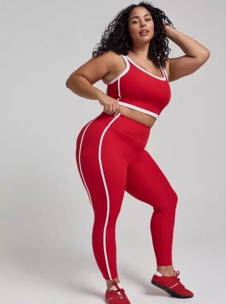 TRU Performance Core Full Length Active Legging with Piping