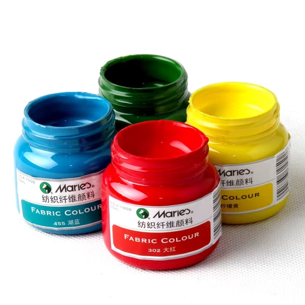 Pintura de fibra textil acrílica impermeable, tinte pintado a mano, adecuado para ropa, bolsas, zapatos, bricolaje - AliExpress 15