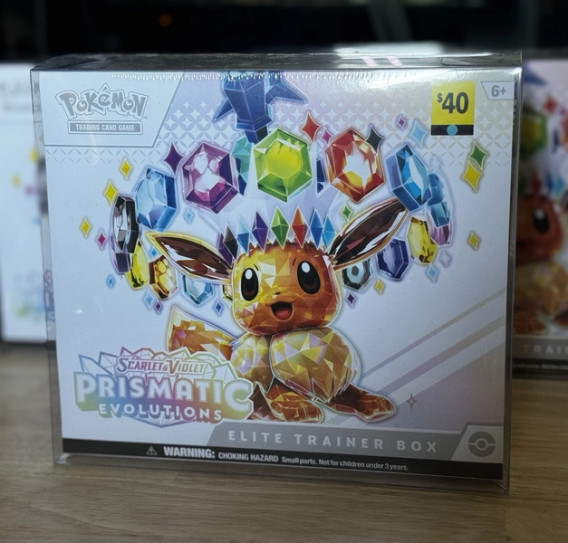 Pokemon Prismatic Evolutions Elite Training Box ETB New Sealed Dollar General 🎉