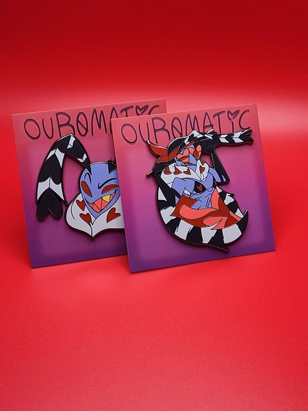 Valentino Hazbin 2in Hard Enamel Pins - Etsy