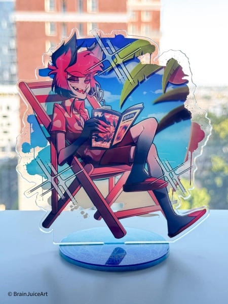 H Hotel Alastor Summer Acrylic Standee