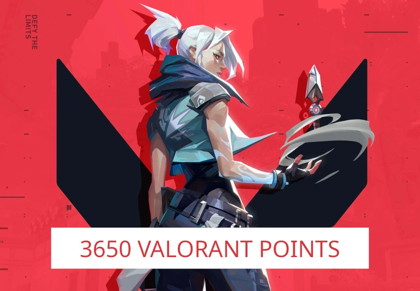 VALORANT - 3650 Valorant Points Gift Card US