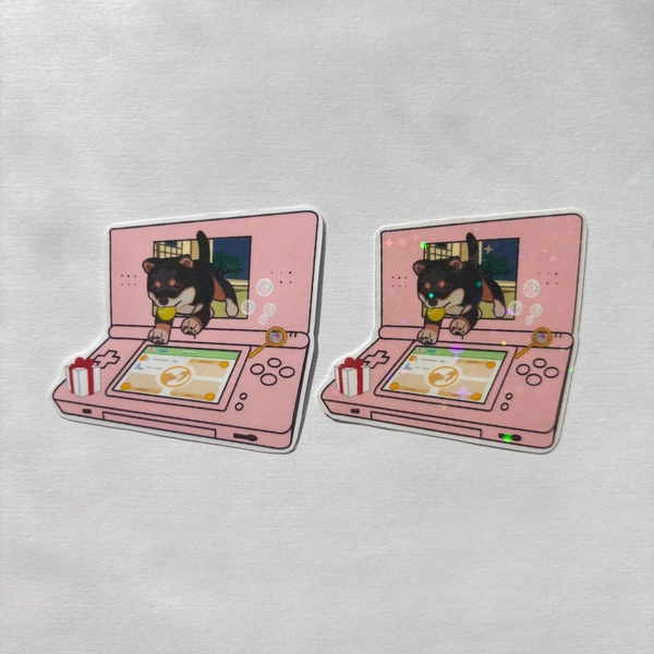 Shiba Inu Great Escape Sticker | Holographic | Vinyl