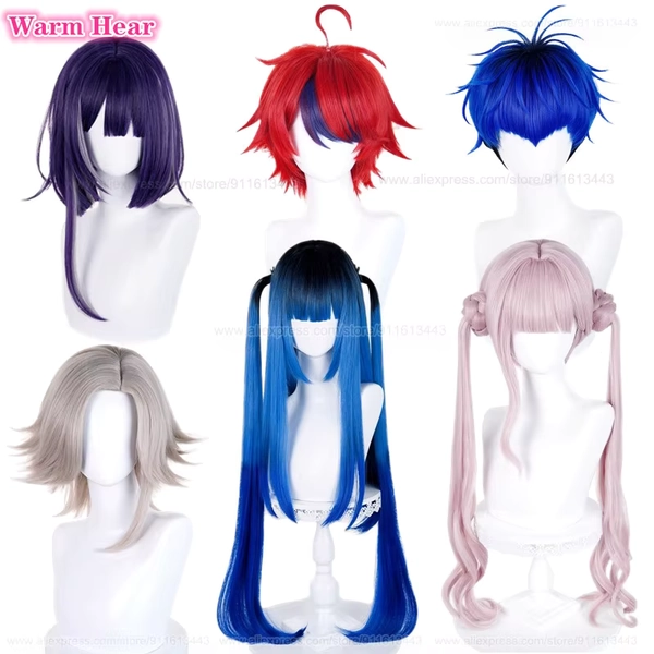 Anime Sumino Takumi Aotsuki Eito Tsukumo Ima Tsukumo Kako Omokage Yugamu Amemiya Darumi Cosplay Anime Wigs Heat Resistant Wigs - AliExpress 200000532