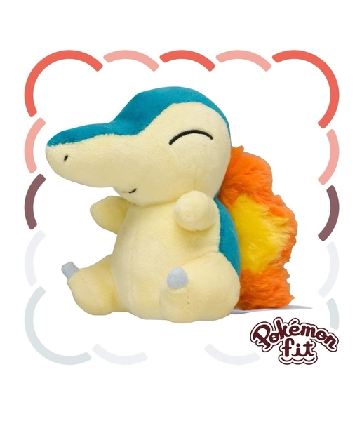 Cyndaquil Plush Pokemon Fit Sitting Cuties Center Exclusive New w/ Tag Original