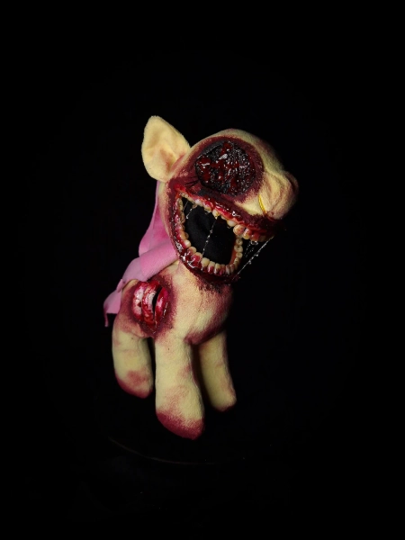 My Little Pony Fluttershy Infection MLP Unicorn Horse Plushie Disturbing Horror Haunted Stuffed Animal Shocking Terrifying Monster Bloody - Etsy