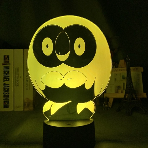 LED Light Bedroom Light Gaming Room Decor - Rowlet