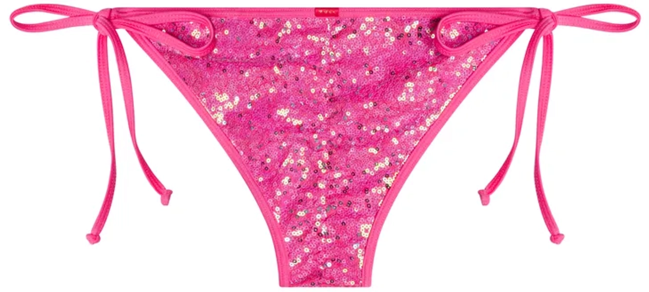Malibu Sequin Classic Scrunch Bottom