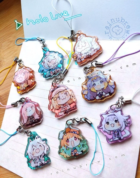 Hololive Charms || Acrylic Charms