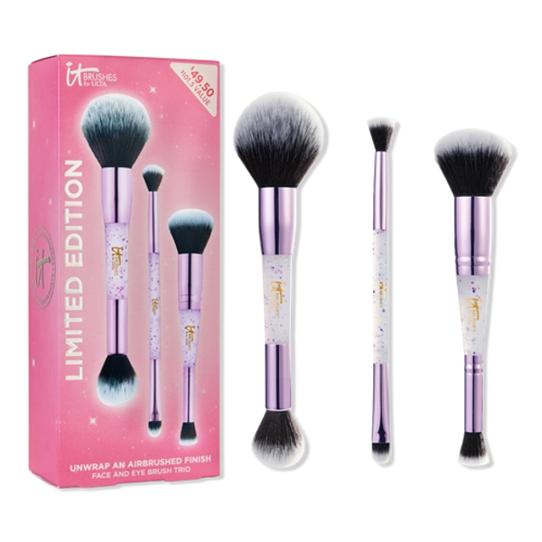 Airbrush Limited Edition Dual-Ended Face & Eye Brush Trio