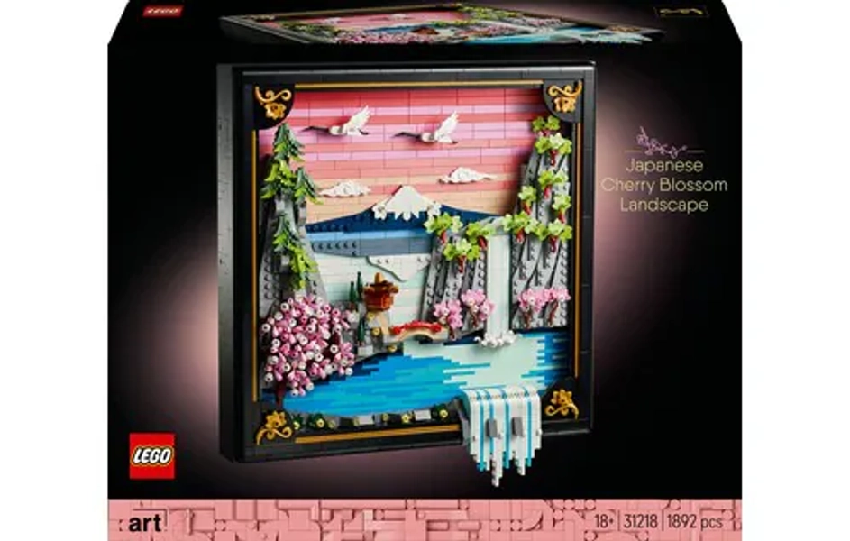 Art Japanische Kirschblütenlandschaft 31218