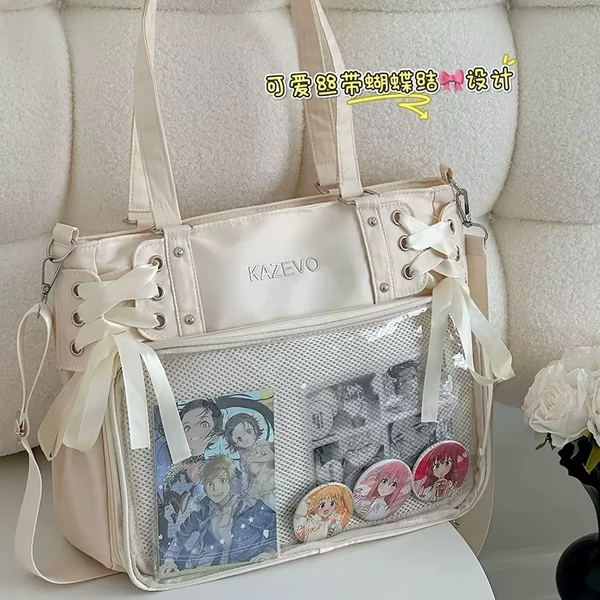 Richme Itabag 2025 Fiocco di Nastro Harajuku Borsa a Tracolla
