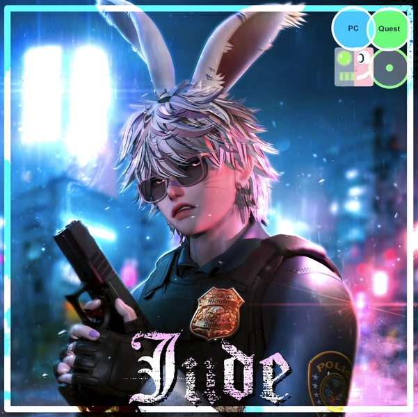 ღJude (PC/Quest/VRCFT/Opti) by idbi on Jinxxy
