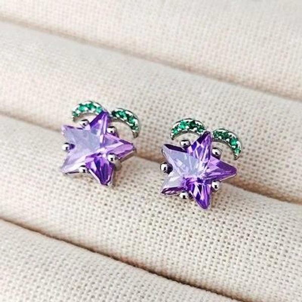 Stardew Valley Stardrop Earrings Necklace Set Cozy Gamer Jewelry Anniversary Gift Pixel Art Cosplay Accessory Merch