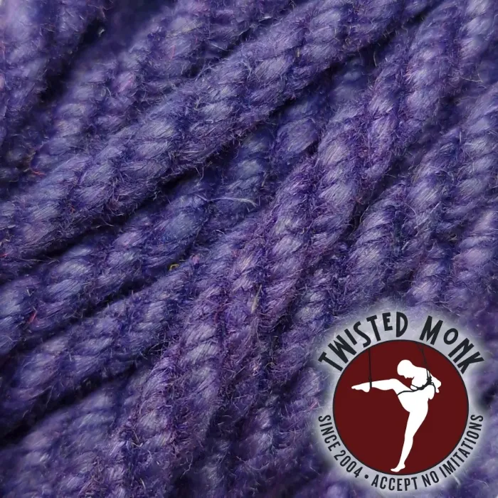 Violet Hemp Rope | 6mm / 30ft