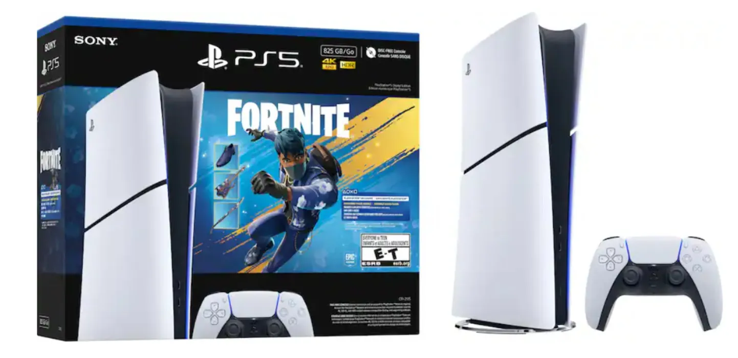 PlayStation 5 Digital Edition 825GB – Fortnite Flowering Chaos Bundle - PlayStation 5