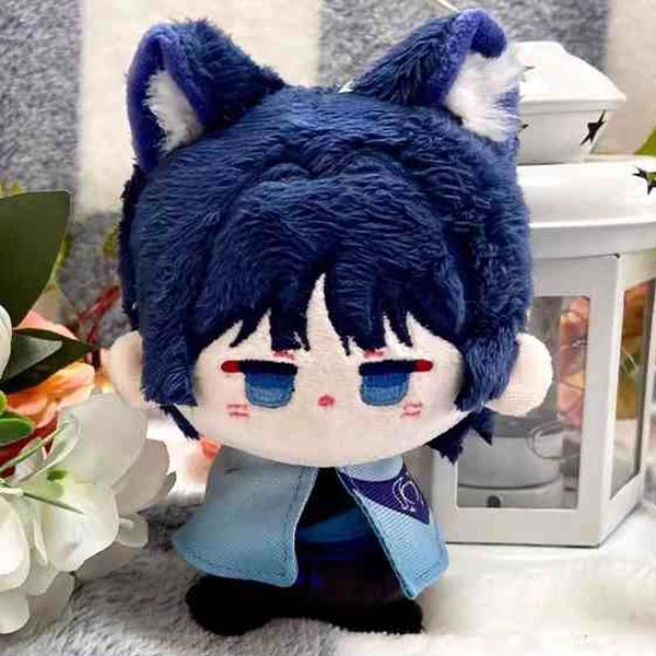 Mini Genshin Plush Doll Cute Genshin Impact Plushie Keychain - Wanderer