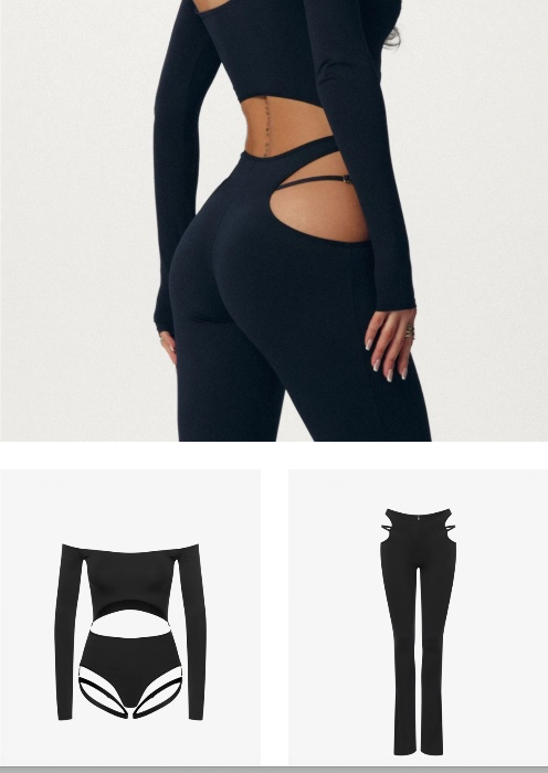    Evening two-piece set 