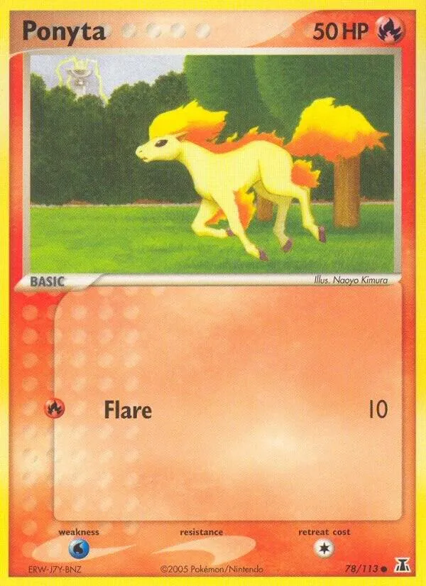 Ponyta - EX Delta Species