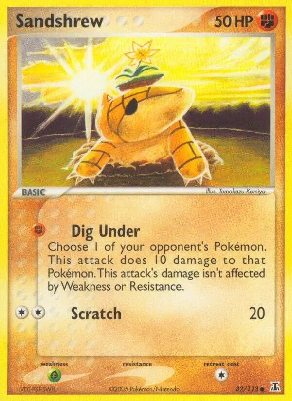 Sandshrew - EX Delta Species