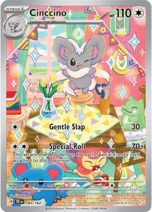 Cinccino being all cute