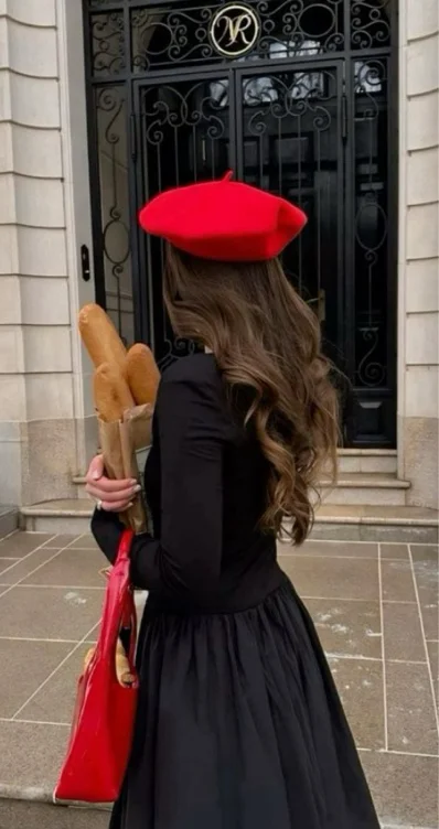 Béret Toine laine Rouge - Galeries Lafayette | Galeries Lafayette