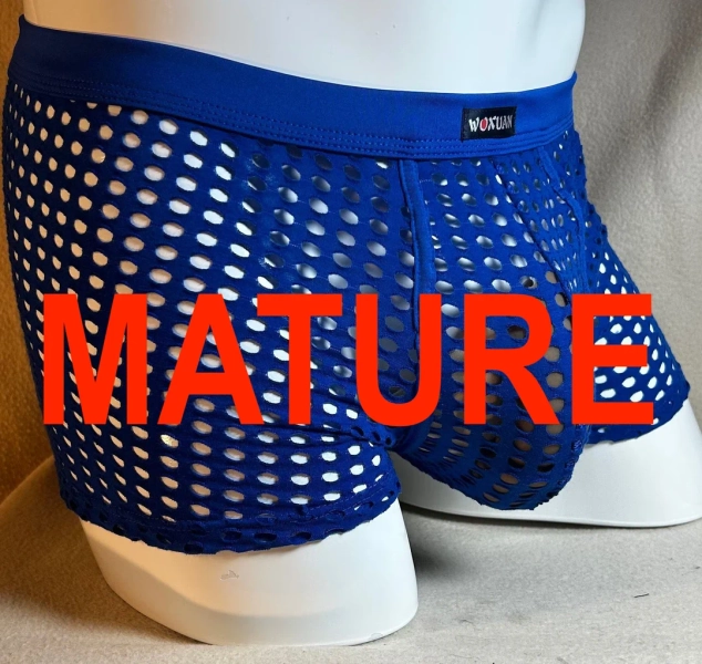 23-806 RESTOCKED! Mens Big Hole Mesh Boxer Briefs XL - 3 Colors! - Etsy