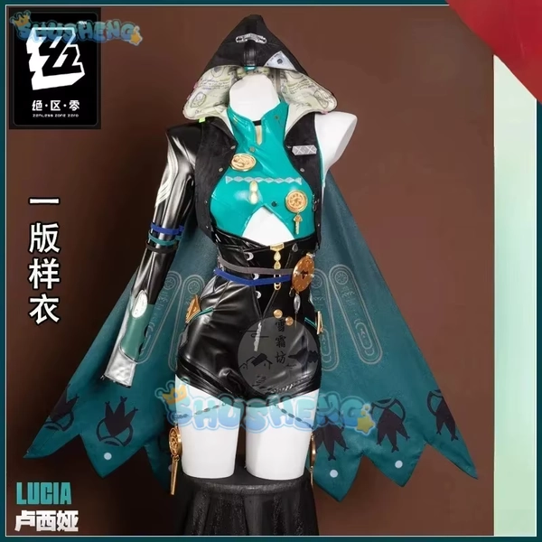 Game Zenless Zone Zero Lucia Cosplay Costume Uniform Halloween Carnival Party Christmas Play Role Clothes Clothing - AliExpress 200000532