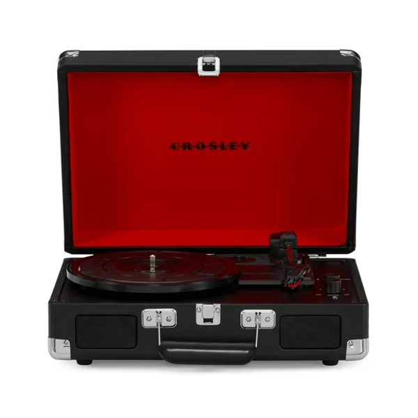 Crosley Cruiser Premier Vinyl Record Player with Speakers and Bluetooth - Audio Turntables