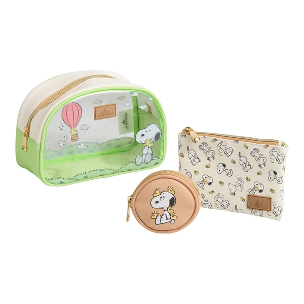 Impressions Snoopy 3 Piece Makeup Bag