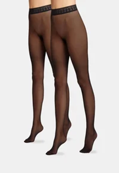 FATAL 15 DUO-PACK - Collant - black