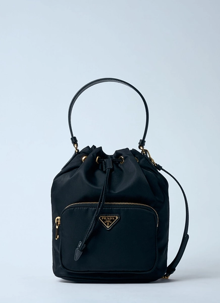 Prada Re-nylon Bucket Bag - Woman Handbags Black One Size