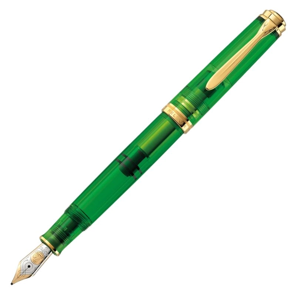 Pelikan – M800 Souverän 18k Demonstrator Special Edition Fyllepenn - Green - Tudos