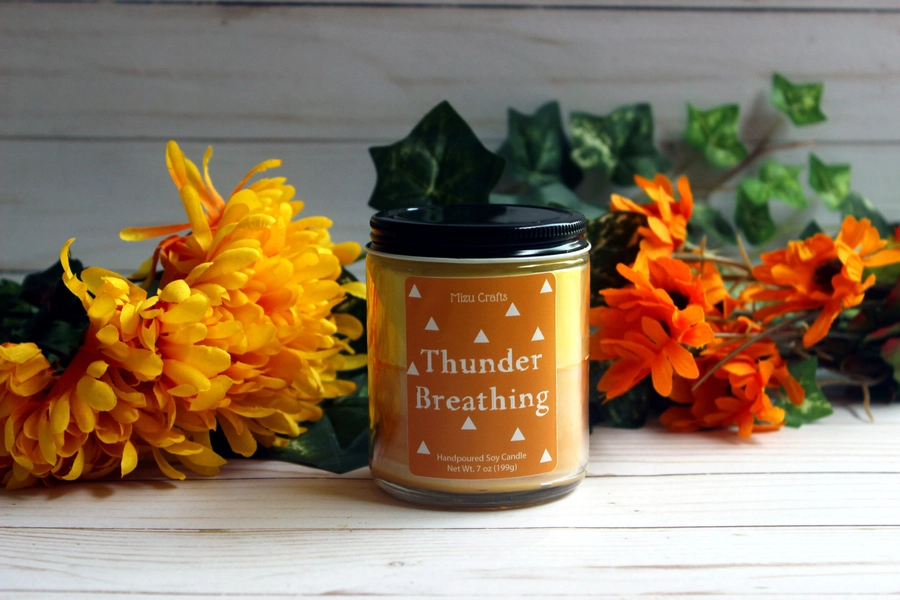 Thunder Breathing | Demon Slayer Inspired Candle - 6 oz