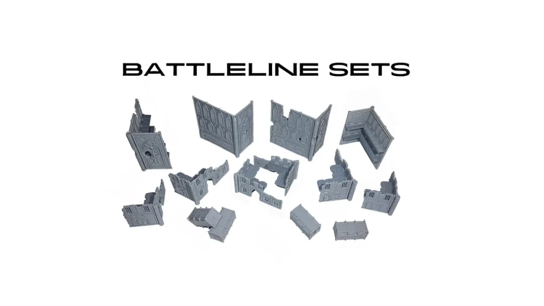 Foldable Gothic City Terrain Set: WTC Compliant, Magnetic - Etsy UK