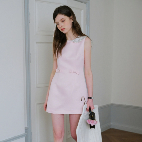 쎄무아듀(CEST MOIDEW) Cest_Bow collar sleeveless dress - 사이즈 & 후기 | 무신사
